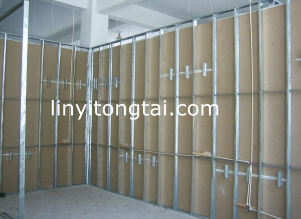 Galvanized Steel Drywall Stud And Track Steel Frame Metal 