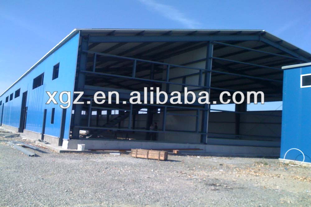 Steel Structural Prefabricated Warehouse with factory