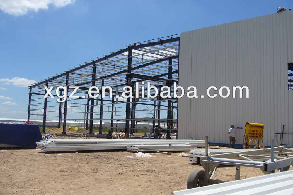 Steel Structural Prefabricated Warehouse with factory