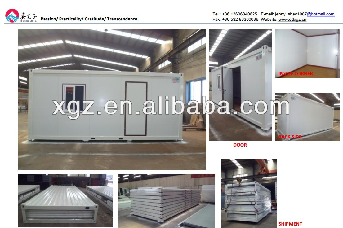 2015 New customized prefabricated container house/Modular House
