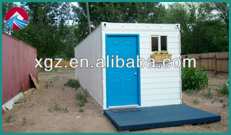 pre-made container house simple