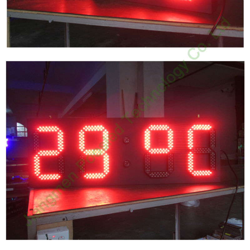 Led Clock Temperature Display\ High Temperature Led \ Humidity