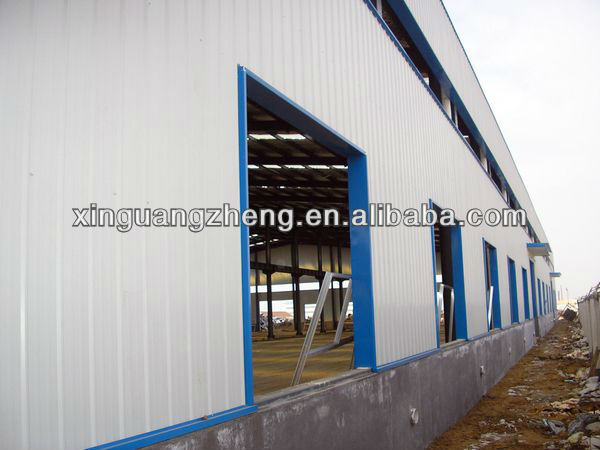 steel structure selfstorage EPS sandwich panel warehouse cotton ginnery
