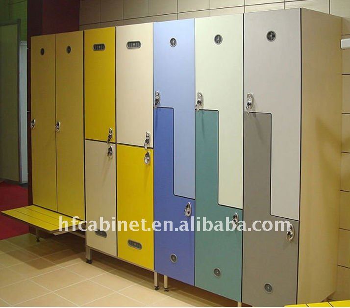 Z Shape Combination Mdf Wardrobe Locker For Gym Buy Safe Lockers For