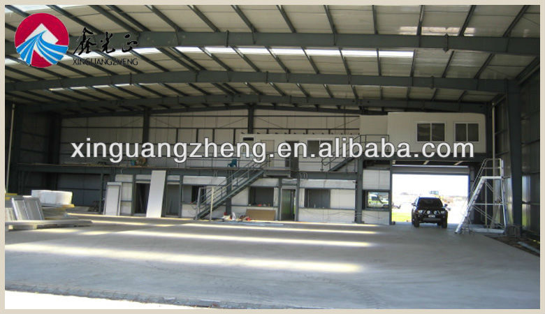 steel manufactures prefabricated metal hangar building in China