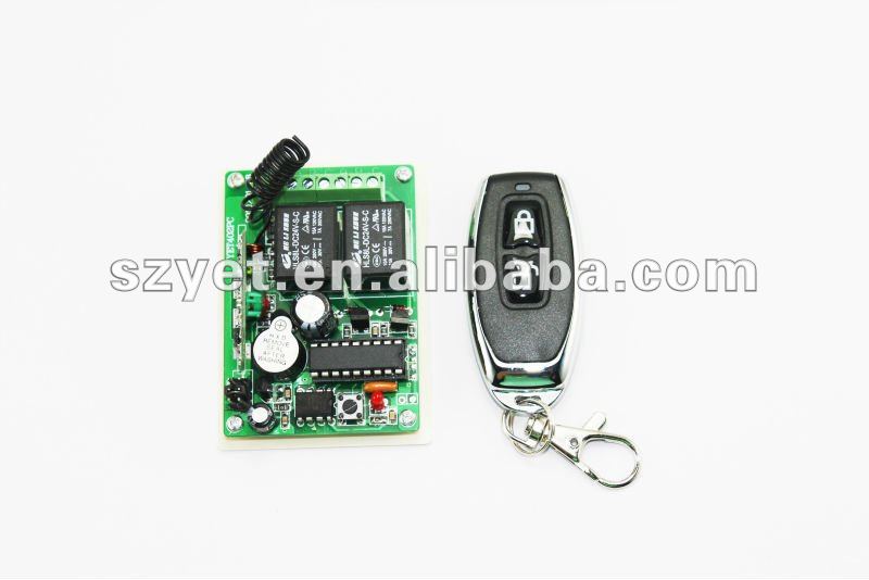 DC12V/24V rf rolling code remote co<em></em>ntrol switch Receiver Board YET402PC