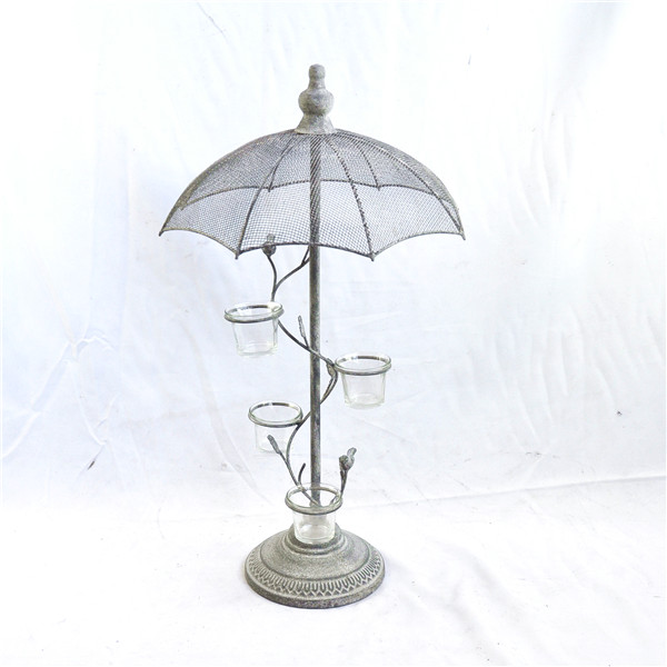Vintage Garden French Umbrella Tree Votive Candle Holder Buy Umbrella Candle Holder,Tree