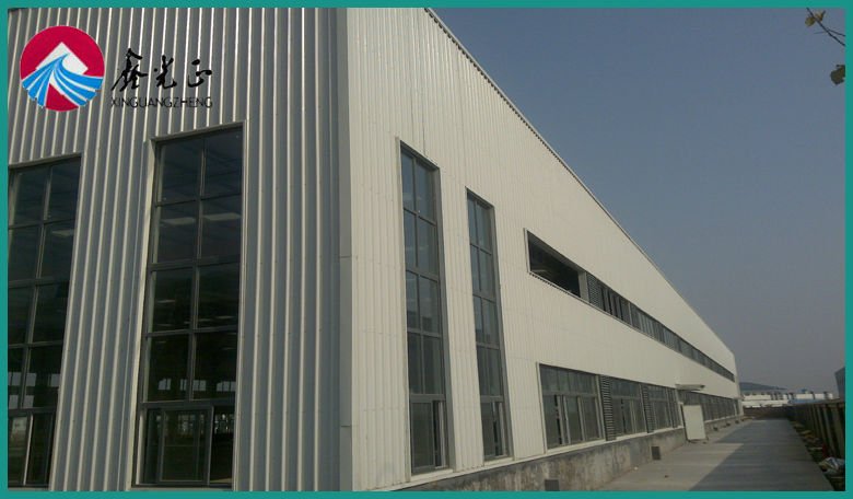 Modern Large Span Industrial Structure Steel Fabrication Warehouse