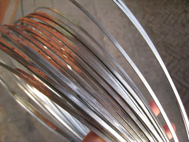  High Carbon Stainless Steel Flat Wire Buy Stainless 