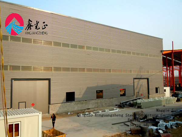 Low cost design Structural Steel Frame Warehouse steel farm warehouse