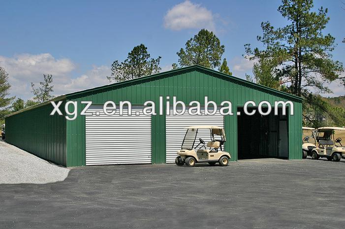 Steel Structure Garage/Car Shed