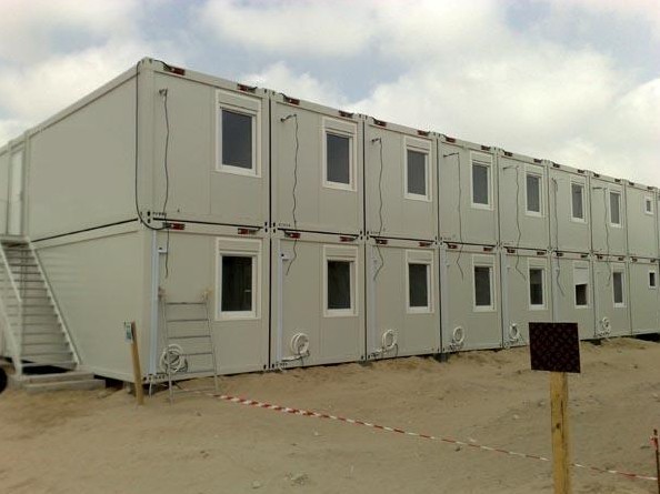 20ft flat pack container hotels with high quality