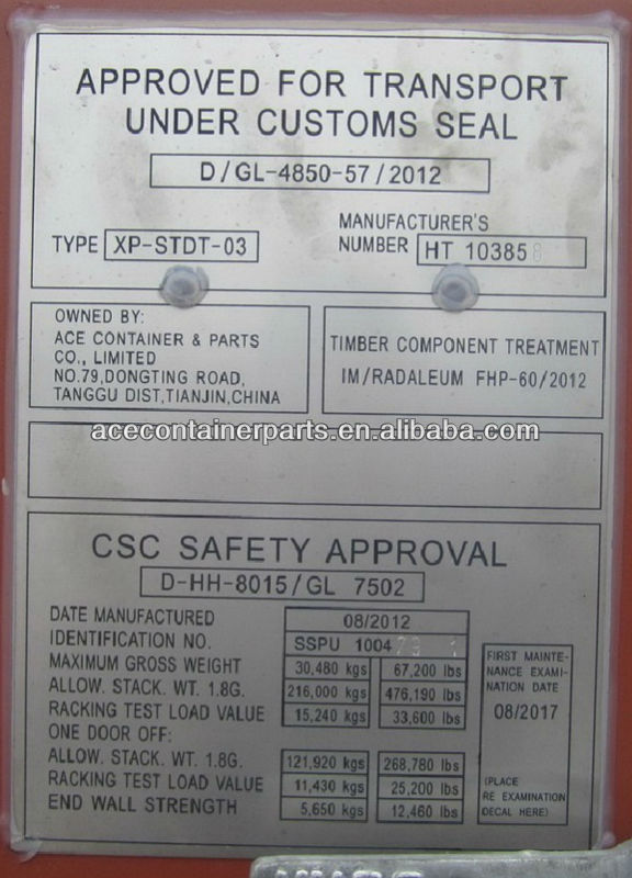 Nuevo 20 Contenedores Ft - Buy Contenedores Product on Alibaba.com