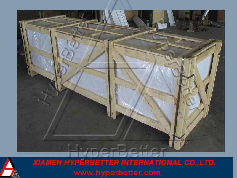 Luxury hotel Italian arabescato marble dining table