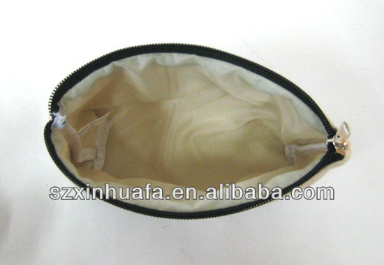 (XHF-COSMETIC-418) natural material cosmetic bags canvas tool kit bag plain cosmetic bag