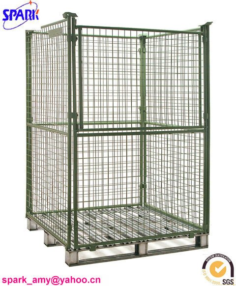 Wire Mesh Pallet Container Euro Stillage Cage 407452058