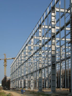 steel bar warehouse storage design prefab warehouse