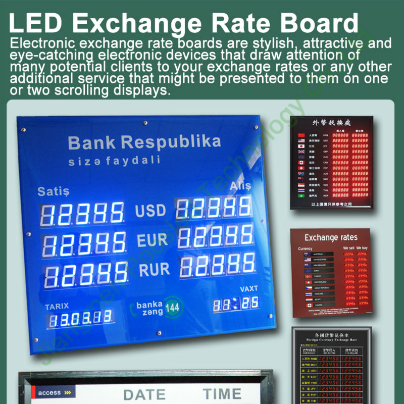 Bank Led Digital Forex Currency Exchange Rate Board Buy Currency Exchange Rate Board Bank Led Digital Forex Currency Board Digital Currency Exchange - 