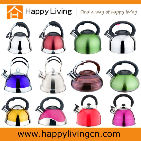 Unique Stainless Steel 201 Color Whistling Kettle,Water Kettle,Tea