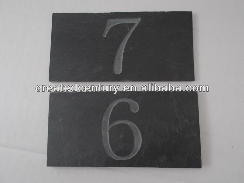 Slate House Door Plate Number Buy Slate Door Number Slate Door Plate Slate House Number Product On Alibaba Com