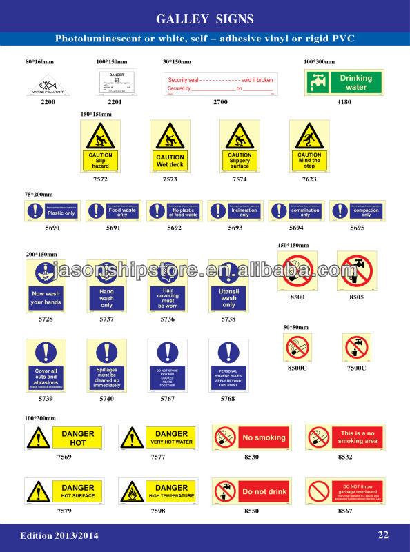 Galley Sign Imo Symbols Symbol Safety Galley Sign Imo Symbols