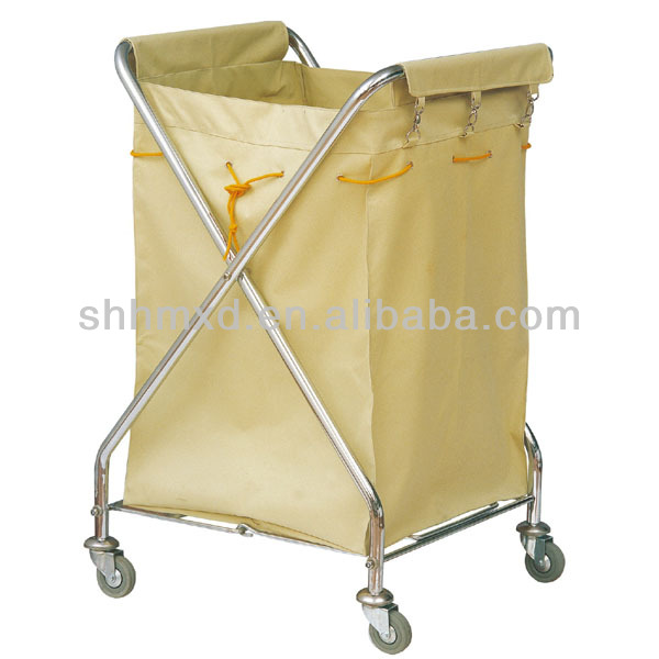 Stainless Steel And Canvas Laundry Trolley Buy Laundry Trolley