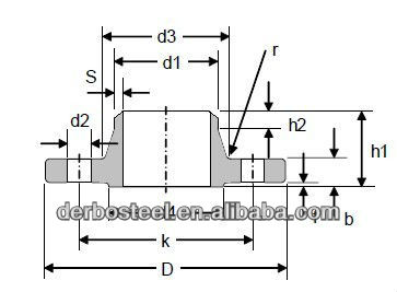 Socket Weld Flange DN65 PN16, View Flange DN65 PN16, DERBOSTEEL Product ...