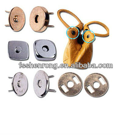 Clasp Handbag Magnetic Snaps Rivet Clasp Handbag Magnetic Snaps Rivet