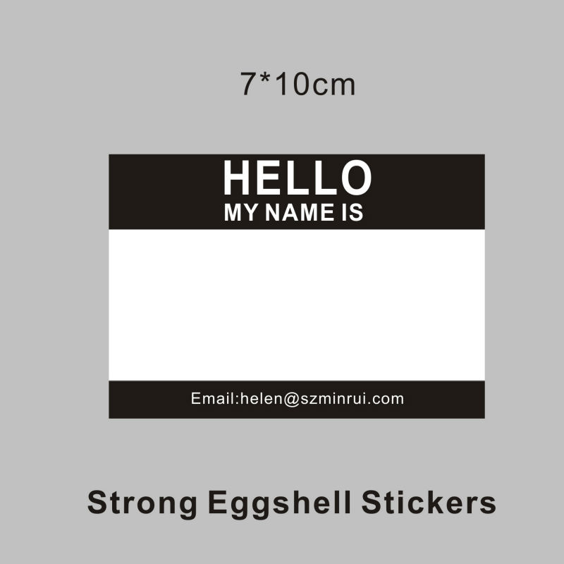Custom Hello My Name Is Stickers Arts Hello My Name Is Meme Generator Imgflip Limited Edition Colourway Doodles Egg Shell Stickers