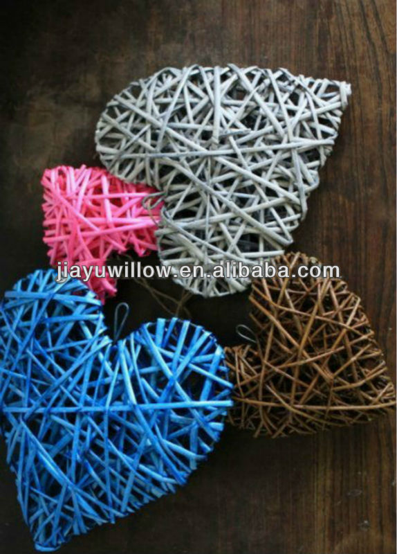 Wholesale Wicker Heart Decorations Woven Wicker Heart Buy Wicker