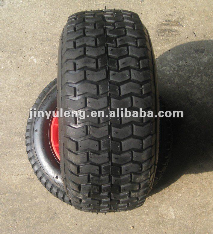 16 inches Mower wheel 16*6.50-8 rubber wheel use for cart / for lawn mower