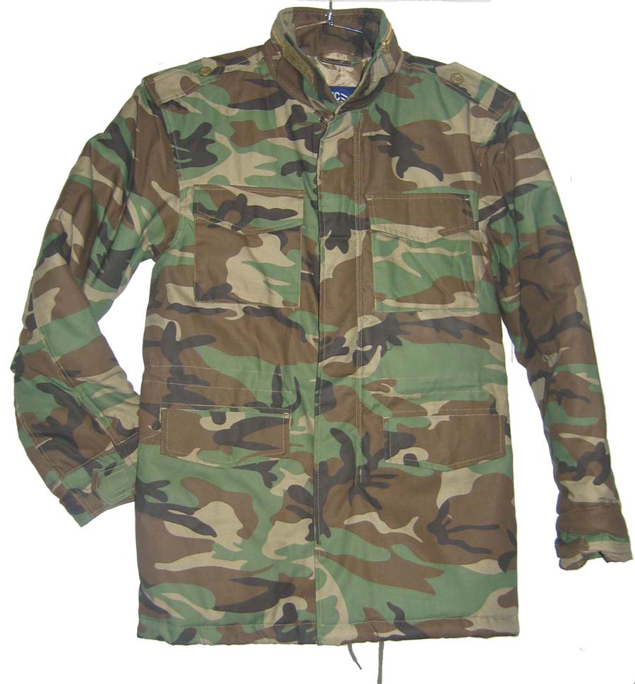 chaqueta militar camuflaje hombre