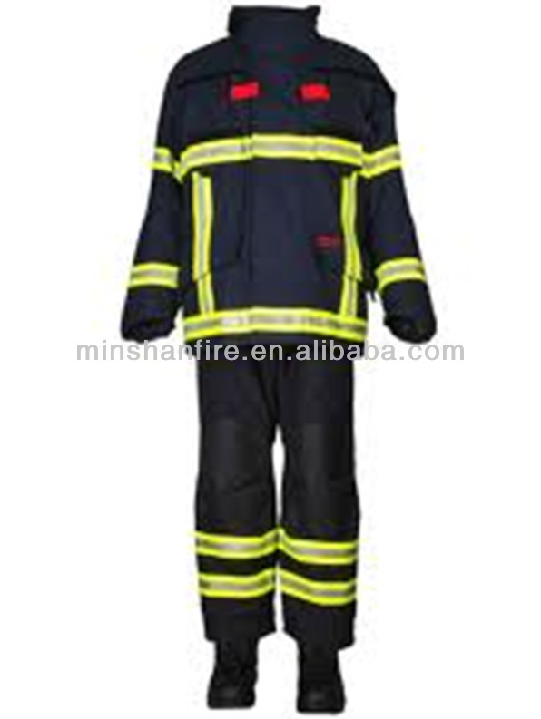 Minshan Brand En 469 Standard Fire Suit Used For Firefighting Buy Minshan Brand En 469