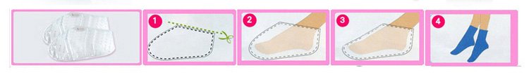wholesale OEM japanese lavender spa socks braphy callus remover baby exfoliating  purederm  japan peeling foot mask