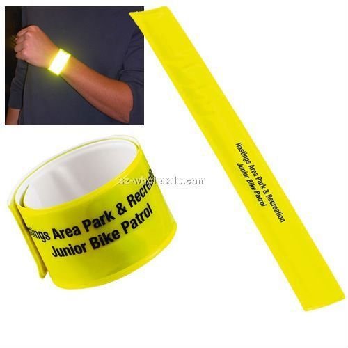 reflective slap bands