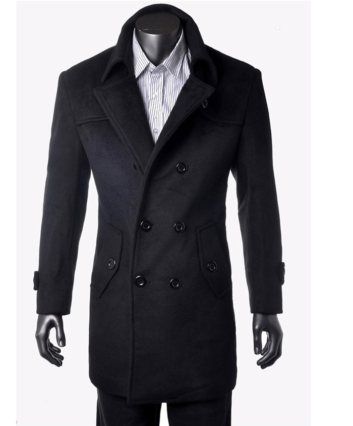 mens long winter dress coats