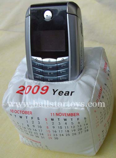 cube calendar phone holder  