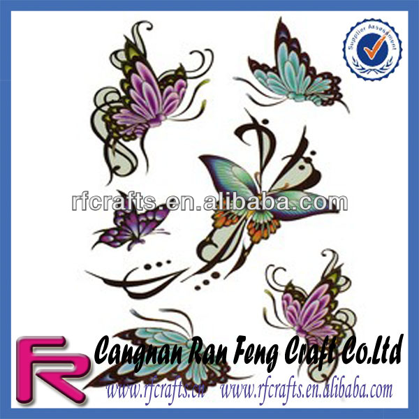  Gambar  34 Foto Tattoo Design Butterfly Kupu  Tubuh Wanita 