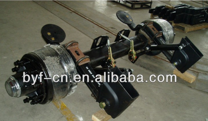 Byf030 Heavy Truck Air Bag Suspension Semi Trailer Product On