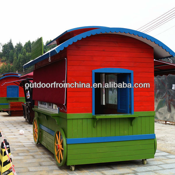 China Mobile Portable Kiosk Booth And Concession For Food And Beverage
