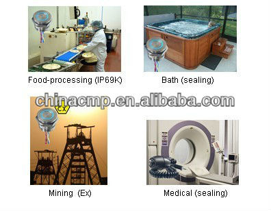 CMP 25mm Series 4pin 1NP1NC CE and TUV approval waterproof push button switch