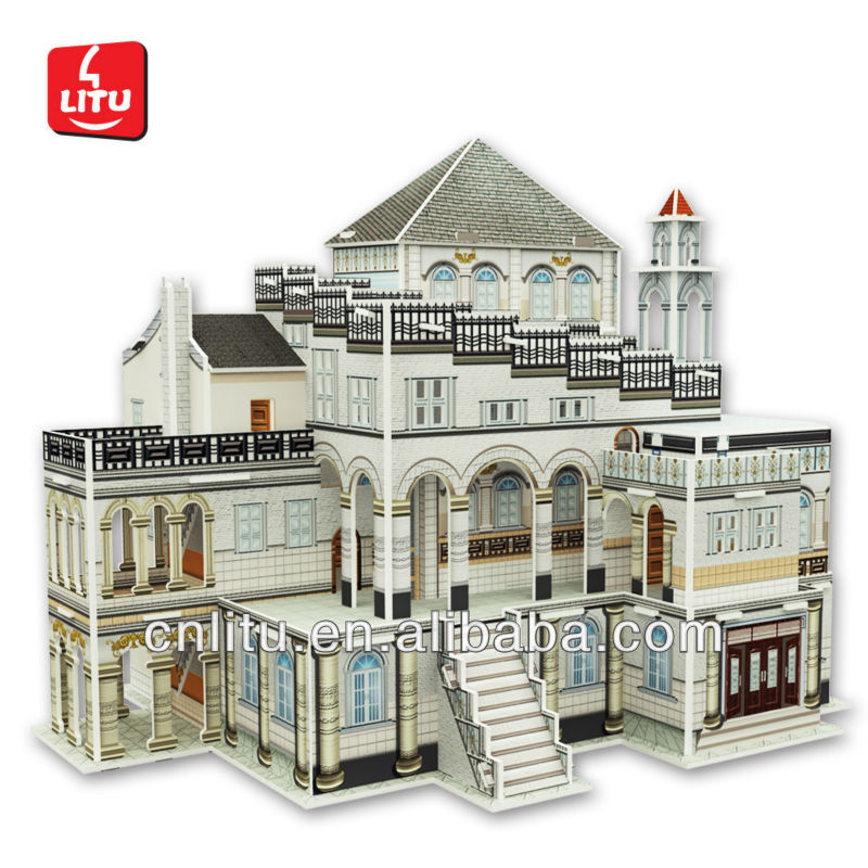 Model cardboard house Model cardboard house
