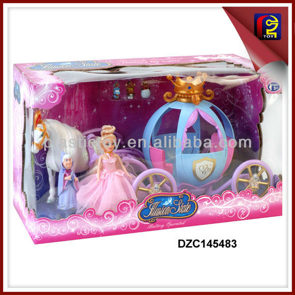 Car Toy Car Horses Cinderella Dzc145483 Transport - Buy Caballo De Juguete  Del Carro Product on 