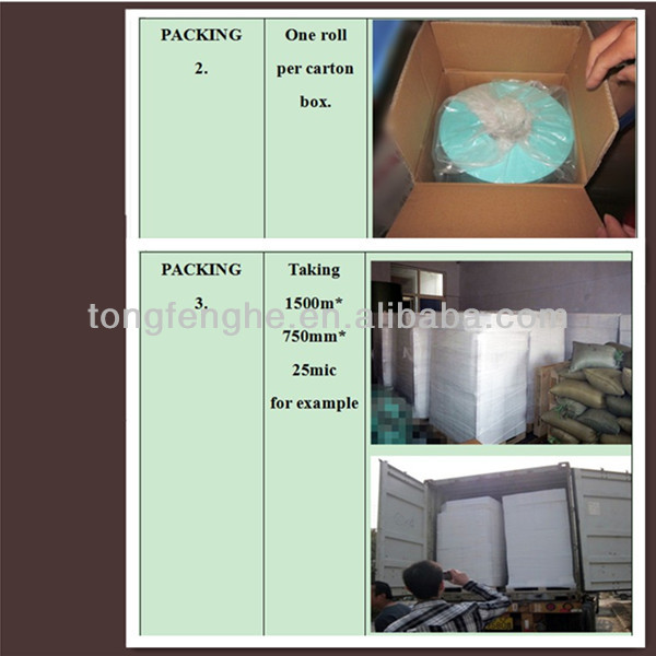 Hay silage wrap film for agriculture asing