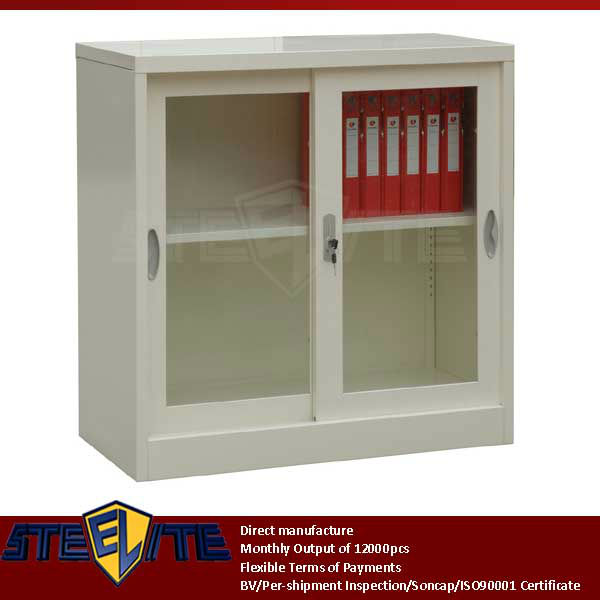 Self Embly Steel Furniture Low Gl Sliding Door Square Bookcase Self Embly Steel Furniture Low Gl Sliding Door Square Display Cabinet Laptop Metal Mini