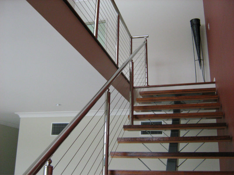 install to cable railing how Tension Railing/cable Railing/stair Wire Modern Design