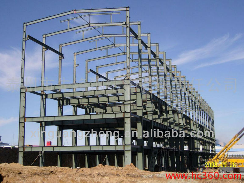 Q235B Steel prefab rack building/warehouse/plant/work shop