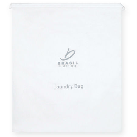 Hotel special white non-woven laundry bag