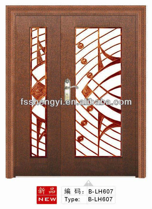 Villa De Lujo Decorativo De Hierro Forjado Puertas De Diseño Puerta