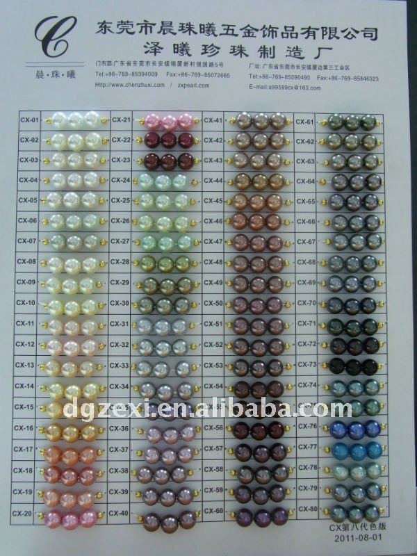 Classy Artificial Plastic Pearl Bead For Jewelry Making Decorating